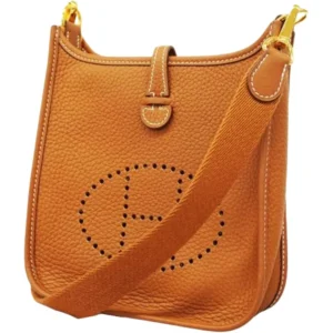 エルメス エブリンTPM ショルダーバッグ レザー B刻印 ゴールド金具