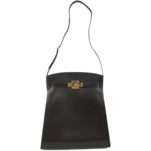 エルメス ケリースポーツGM ショルダーバッグ レザー ○U刻印 ゴールド金具