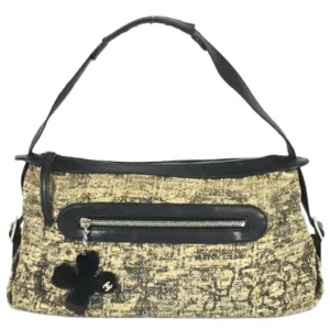 シャネル アイコン ショルダーバッグ コットン