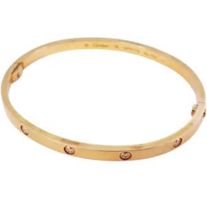 カルティエ ラブ ブレスレット バングル K18