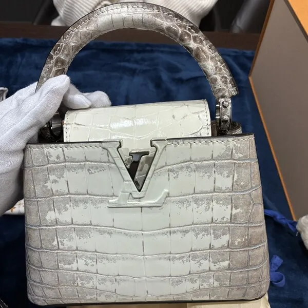 ルイヴィトン　カプシーヌ　クロコダイル