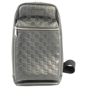 グッチ グッチシマ ボディバッグ レザー