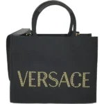 ヴェルサーチ ハンドバッグ キャンバス