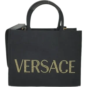 ヴェルサーチ ハンドバッグ キャンバス