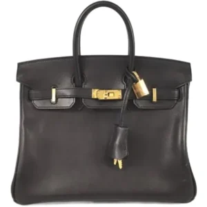 エルメス ケリー25 ハンドバッグ レザー K刻印 ゴールド金具