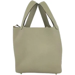 エルメス ピコタンロックPM ハンドバッグ レザー B刻印 ゴールド金具