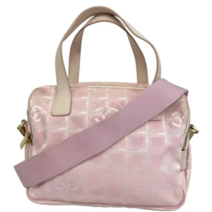 シャネル ニュートラベル ハンドバッグ ナイロン 