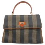 フェンディ ペカン ハンドバッグ PVC