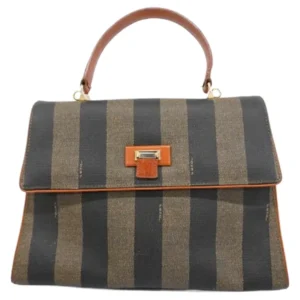 フェンディ ペカン ハンドバッグ PVC