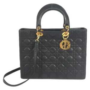 ディオール カナージュ レディディオール ハンドバッグ レザー