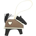 エルメス ロデオクールPM チャーム レザー K刻印