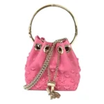 ジミーチュウ ショルダーバッグ レザー Y1NX1P ピンク