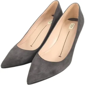 フルラ ハイヒール スエード