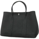 エルメス ガーデンパーティPM トートバッグ レザー C刻印 シルバー金具