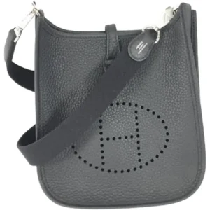 エルメス エブリンTPM ショルダーバッグ レザー W刻印 シルバー金具