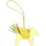 エルメス ロデオペガサスPM チャーム レザー アリゲーター W刻印