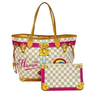 ルイ・ヴィトン ダミエアズール ネヴァーフルMM トートバッグ N41734