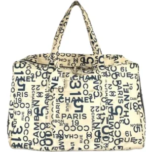 シャネル バイシー ボストンバッグ キャンバス