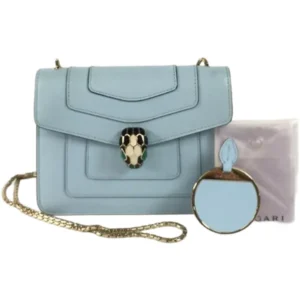 ブルガリ セルペンティフォーエバー ショルダーバッグ レザー