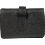 エルメス ベアンミニ コインケース レザー U刻印 シルバー金具