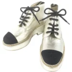 シャネル スニーカー レザー