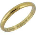 カルティエ クラシックウェディング リング Au750