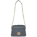 グッチ インターロッキングG ハンドバッグ レザー