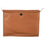 エルメス ピロ ポーチ レザー U刻印 シルバー金具