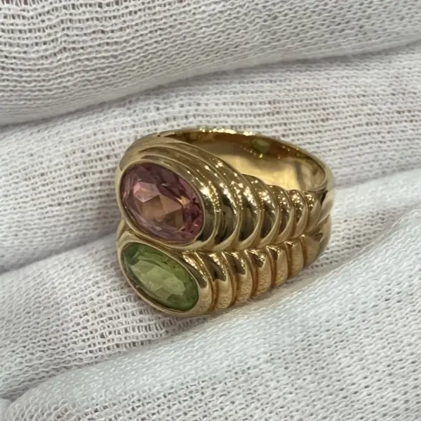 ブルガリ　ドッピオバチェラート　リング