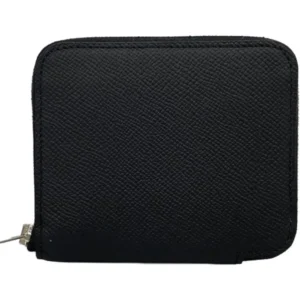 エルメス アザップシルクインコンパクト コインケース レザー Z刻印 シルバー金具