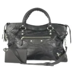 バレンシアガ クラシック シティ ハンドバッグ レザー 2817701000G1669 ブラック ショルダーストラップ