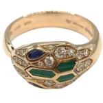 ブルガリ セルペンティ リング Au750