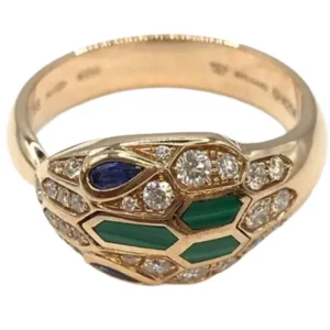 ブルガリ セルペンティ リング Au750