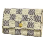 ルイ・ヴィトン ダミエ ミュルティクレ6 キーケース キーリング N61745