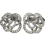 シャネル カメリア ピアス イヤリング