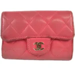 シャネル マトラッセ キーケース キーリング ラムスキン