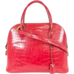 エルメス ボリード31 ハンドバッグ クロコダイル ○Y刻印 ゴールド金具