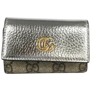 グッチ GGマーモント GGスプリーム キーケース キーリング PVC