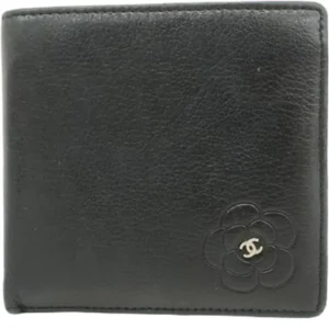 シャネル バタフライカメリア 財布 レザー