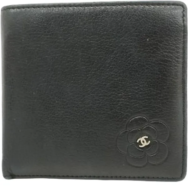 シャネル バタフライカメリア 財布 レザー