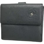 シャネル バタフライカメリア 財布 レザー