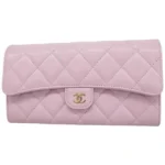 シャネル マトラッセ 財布 キャビアスキン