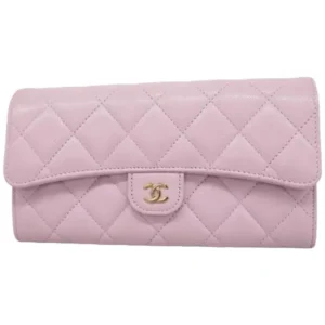 シャネル マトラッセ 財布 キャビアスキン