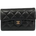 シャネル マトラッセ 財布 キャビアスキン