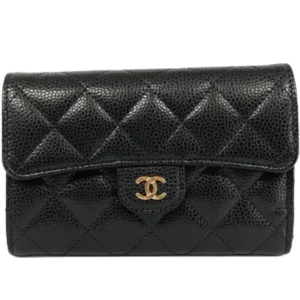 シャネル マトラッセ 財布 キャビアスキン