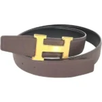 エルメス コンスタンス ベルト レザー U刻印 ゴールド金具