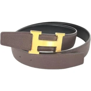 エルメス コンスタンス ベルト レザー U刻印 ゴールド金具