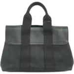 エルメス ヴァルパライソPM ハンドバッグ キャンバス レザー