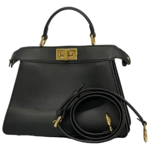 フェンディ ピーカブー アイシーユー ハンドバッグ レザー