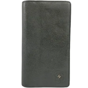 シャネル バタフライカメリア 財布 レザー 